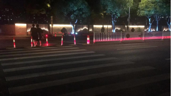 深圳豐上光電智能斑馬線預(yù)警系統(tǒng)又在一個(gè)城市落地啦！